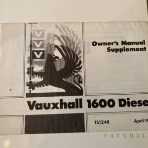 Vauxhall Astra 1600 Diesel manual