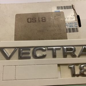 Vectra 1.8 Badge