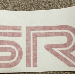 SRi Red Logo Decal (replica)
