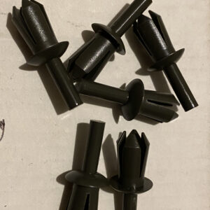 Astra GTE rear grey skirt pins New x6