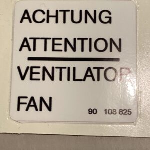 Vauxhall Fan Shroud Replica Sticker