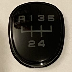 VAUHALL ASTRA GTE 16V GEAR KNOB INSERT 5 SPEED